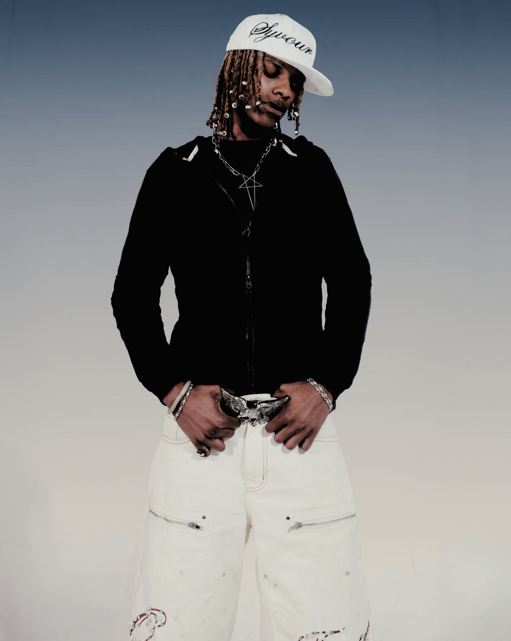 White Syvour Fitted